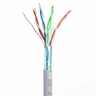 Ethernet Cat5e Lan Cable 24AWG del ftp dell'UL Poiché rivestimento di PVC di 0.5mm 4 paia 305m