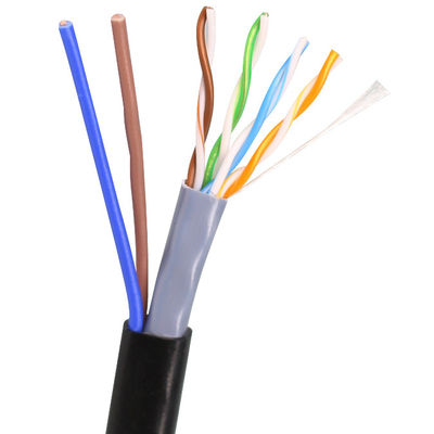 Rivestimento di PVC pratico multiuso del cavo antiusura di 300m UTP Cat5e