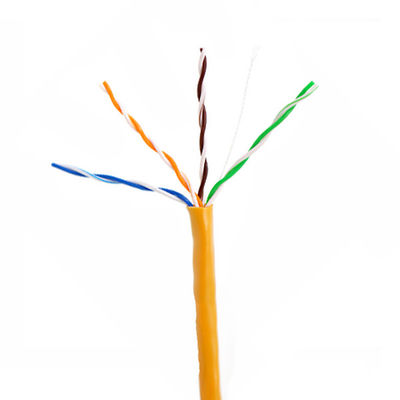 Cavo basso del fumo Cat5e di 24AWG LSZH, zero cavi esterni 305m dell'alogeno Cat5e