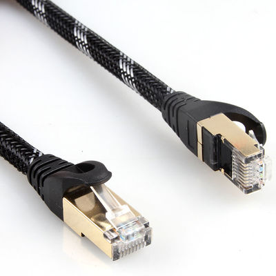 Cavo di rete intrecciato 10Gbps, cavo Cat 7 RJ45 per Gigabit Ethernet