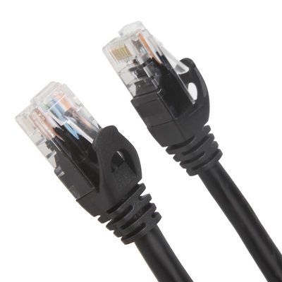 24AWG cavo di toppa stabile di UTP del gatto 6, cavo del gatto 6 della toppa del connettore RJ45