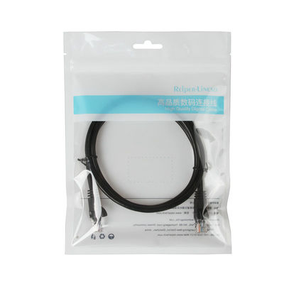 Cavo di toppa di rame 24AWG Cat 5e, cavo della toppa del rivestimento UTP Cat5e del PVC BC7/0.2
