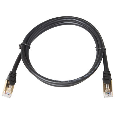 Gigabit ad alta velocità 10Gbps 600MHZ del gatto 7 di Ethernet del cavo durevole della toppa