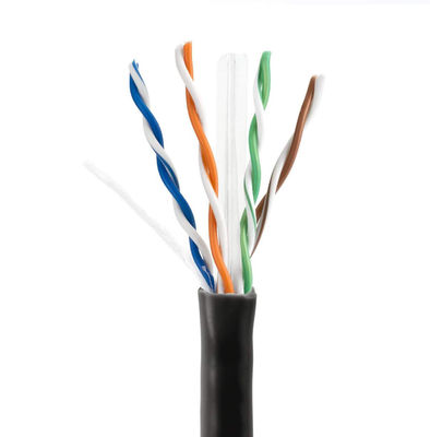 23AWG pratico cavo Lan Cat6 BC 0,57 UTP rivestimento in PVC 4 paia 305m