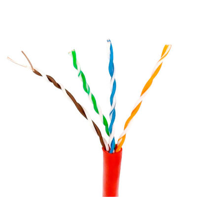 Cavo basso del fumo Cat5e di 24AWG LSZH, zero cavi esterni 305m dell'alogeno Cat5e