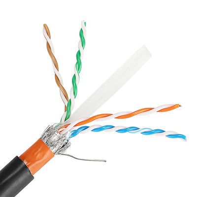 23AWG all'aperto Cat5e Lan Cable Cat 6 Cat6A Cat7 Cat7A con il rivestimento di PVC
