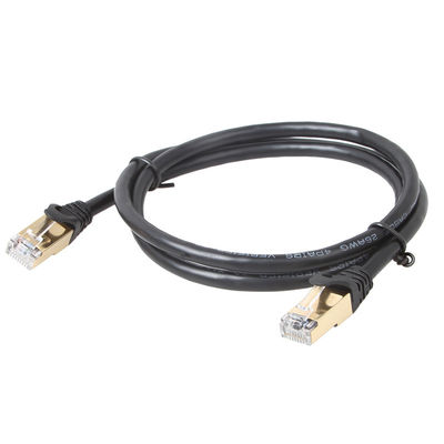 Gatto 6, gatto di rame puro 6 del cavo della toppa del computer 1000Mbps del cavo di toppa 24AWG RJ45