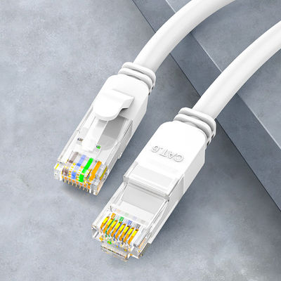 OEM 24AWG Cat6 Lan Cable Patch Cord BC7 0.2 UTP Rivestimento in PVC con connettore RJ45