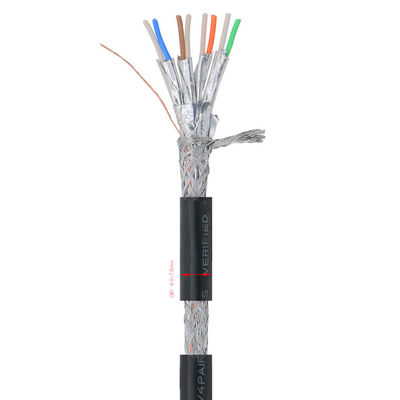 Il doppio multicolore stabile del cavo di Ethernet del gatto 7 ha protetto il ftp RJ45 di STP SSTP