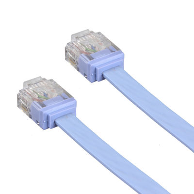 RJ45 HDPE del cavo piano di Ethernet Cat5e Poiché per strumentazione incagliata