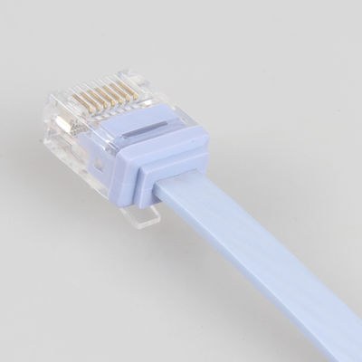 RJ45 HDPE del cavo piano di Ethernet Cat5e Poiché per strumentazione incagliata