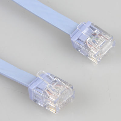 RJ45 HDPE del cavo piano di Ethernet Cat5e Poiché per strumentazione incagliata
