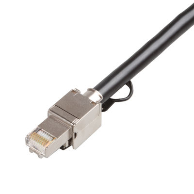 Doppio 24AWG cavo di toppa schermato del gatto 8, gatto 8 SFTP di Ethernet del cavo 2000MHz