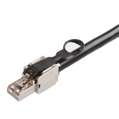 Doppio 24AWG cavo di toppa schermato del gatto 8, gatto 8 SFTP di Ethernet del cavo 2000MHz