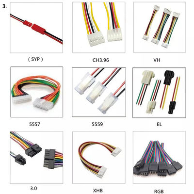 Bene durevole multiuso del motore del cavo del cavo su ordinazione del cablaggio multicolore