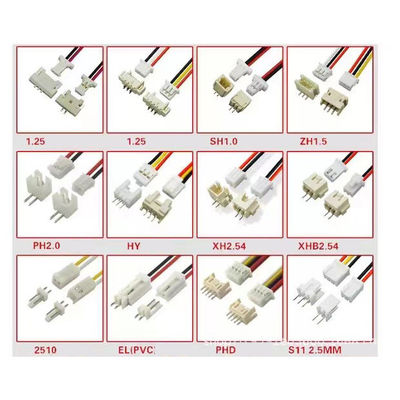 6Pin 8Pin 10 Pin Custom Cable Harness, ORE di cablaggio elettrico di JST