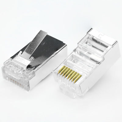 Porto di rete del ftp di UTP dei connettori del cavo elettrico di RJ45 Cat5e 8P8C