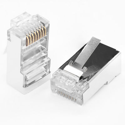 Porto di rete del ftp di UTP dei connettori del cavo elettrico di RJ45 Cat5e 8P8C
