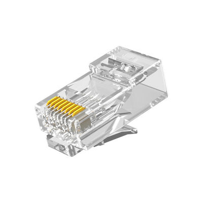 Il connettore durevole del PC il RJ45 Cat6, 8P8C ha protetto il connettore di CAT6 UTP