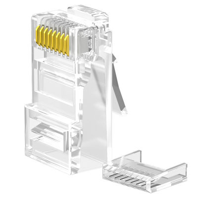 Il connettore durevole del PC il RJ45 Cat6, 8P8C ha protetto il connettore di CAT6 UTP