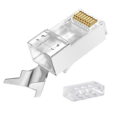 Connettori per cavi elettrici Ethernet RJ45 per CAT5E CAT6 CAT6A CAT7 CAT8