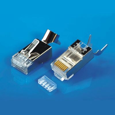 Connettori per cavi elettrici Ethernet RJ45 per CAT5E CAT6 CAT6A CAT7 CAT8
