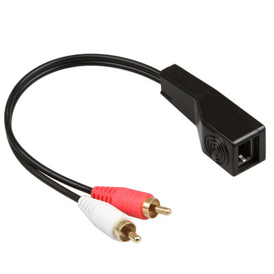 Segnale audio di RCA misura bianca rossa Cat5 Cat6 Cat7 Cat8 di colore del cavo di stereotipia di 3,5 millimetri