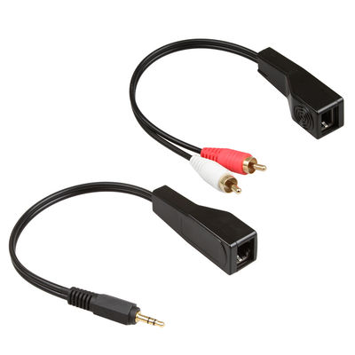 Segnale audio di RCA misura bianca rossa Cat5 Cat6 Cat7 Cat8 di colore del cavo di stereotipia di 3,5 millimetri