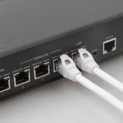 Rivestimento di Lan Cables Copper 7/0.2 PVC/LSZH di Ethernet del gatto 6a dell'OEM con il connettore RJ45
