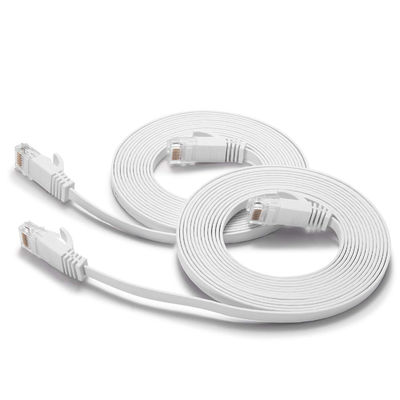Cavi patch piatti ultra sottili Cat6 multiuso con RJ45 8P8C