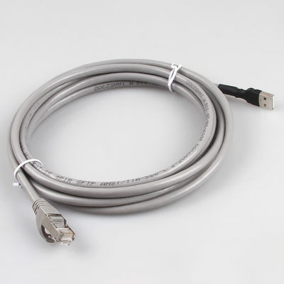 Cavo di Ethernet del computer 8P8C RJ45, USB durevole al cavo dell'adattatore RJ45