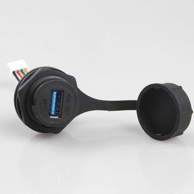 IP68 impermeabile industriale Lan assemblaggio cavi XH 2.5 al connettore femmina USB 3.0