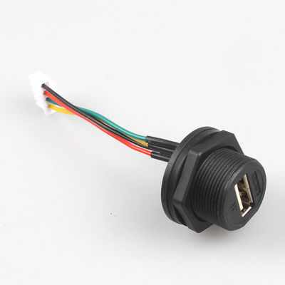 Passo impermeabile di XH2.54 4P USB Front Cable Wire Harness Manufacturing 2.54mm