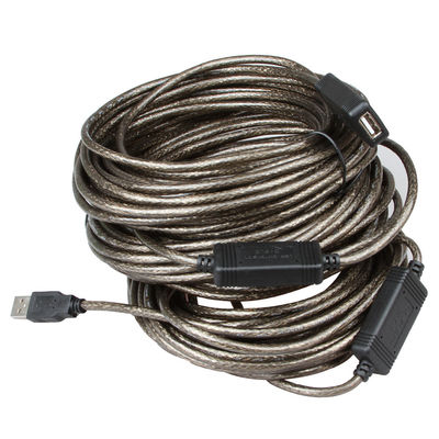 Cavo attivo durevole del ripetitore del PVC USB, cavo di estensione del ripetitore di 30M USB