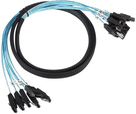 Il cavo femminile del separatore sfrutta il cavo 6Gbps SATA III HDD 7pin a 7pin per il server