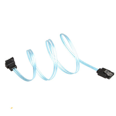 Cavo di estensione blu a 8 pollici di SATA 3, diritto al cavo diritto di SATA 3