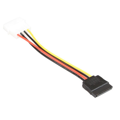 Separatore femminile maschio Molex 4 Pin Durable del cavo di disco rigido di Y SATA