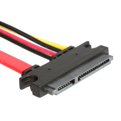 Cavo stabile per HDD, maschio di SATA 3 di estensione al Pin SATA della femmina 7+15 3,0 6gbps