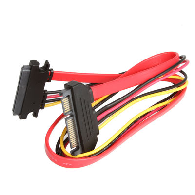 Cavo stabile per HDD, maschio di SATA 3 di estensione al Pin SATA della femmina 7+15 3,0 6gbps