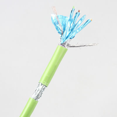 Isolamento multiuso di rame del PE del PVC LSZH Cat7 Lan Cable Length 100m