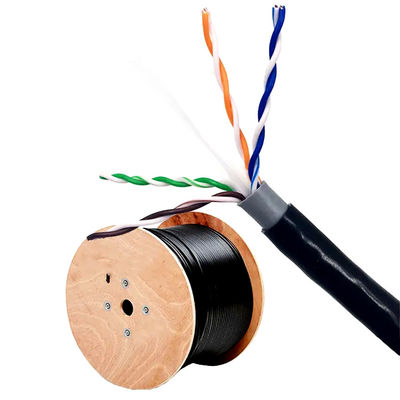 Rame puro della doppia rete della guaina Cat6 Lan Cable UTP per all'aperto